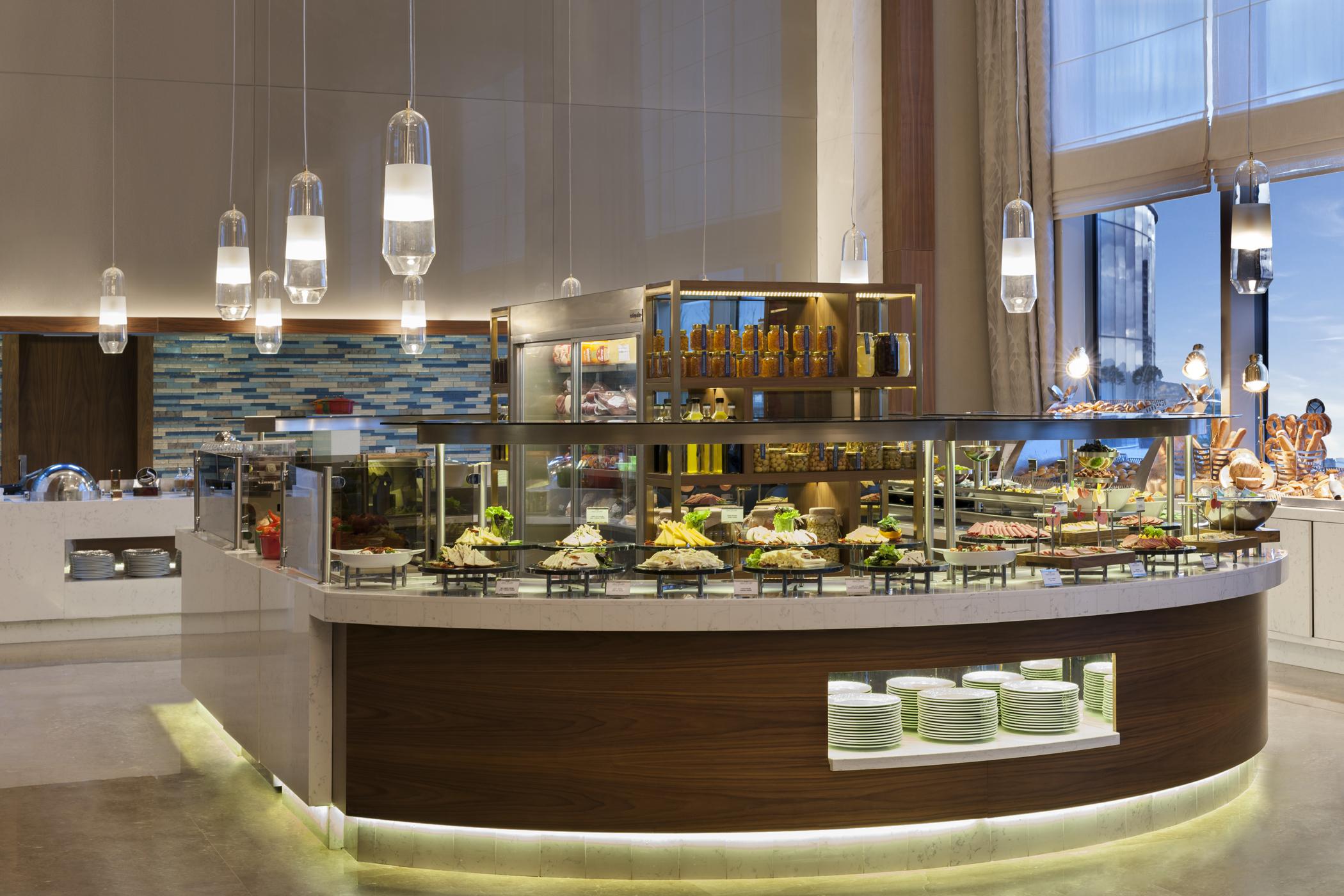 精英世界亚洲酒店 伊斯坦布尔 外观 照片 The buffet at the hotel